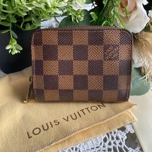 Louis Vuitton Zippy Coin Purse Damier Ebene